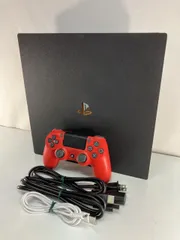 s25t-0212m【中古】SONY PlayStation 4 Pro ジェット・ブラック 1TB CUH-7100B 動作確認済