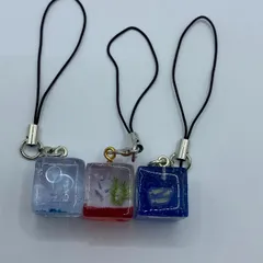 【3個セット訳あり限定品】キーホルダー　レジン　おしゃれ(*^▽^*)