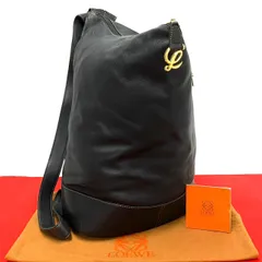 【超極美品】LOEWE ロエベ 2way アントン リュック アナグラム 黒 LOEWE - 【極美品】ロエベ LOEWE リュック ミリタリー