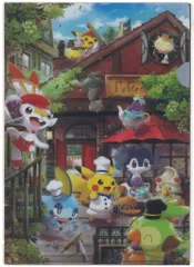 ポケモン 3枚セット 【Pokemon Cafe 5】 クリアファイル