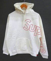 s24g-140x【中古】Supreme ｼｭﾌﾟﾘｰﾑ　Reflective Hooded Sweatshirt #A  White/Medium　ﾊﾟｰｶｰ