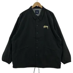 【入手困難】ステューシー☆ドラゴン 龍 ストックロゴ コーチジャケット 希少 90s STUSSY old stussy 紺タグ USA製 スウェット ドラゴン 龍