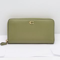 超美品✨️最終値引き‼️COACH 長財布 ラウンドファスナー オリーブ 