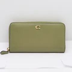 良品 コーチ グリーンカラー カードケース 財布 ブランド小物 2000000 NSK KTS
