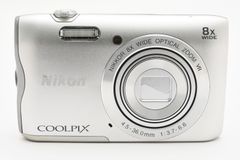 ★訳あり特上品★ニコン NIKON COOLPIX A300 シルバー ★ LL550#3715