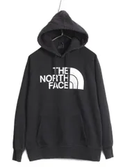 【お得なクーポン配布中!】 ノースフェイス プリント スウェット フード パーカー レディース M / The North Face プルオーバー 裏起毛 トレーナー アウトドア 薄手 黒