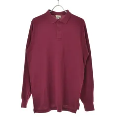 【L.L.BEAN】USA製長袖ポロシャツ