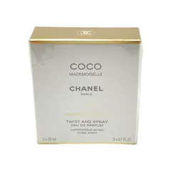 ☆☆CHANEL シャネル ココ マドモアゼル ツィスト＆スプレイ 20ml×3 オードゥ パルファム 香水