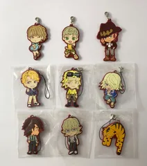 【まとめ売り】 Tiger & Bunny タイガー&バニー タイバニ ラバーストラップ 一番くじ セミコンプ 9点セット