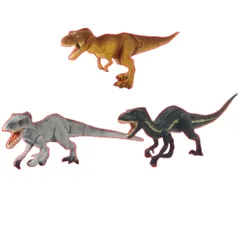 タカラトミーアーツ ジュラシック・ワールド バトルアクションフィギュア × 全3種セット フルコンプ ガチャガチャ カプセルトイ 