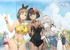 【中古】タペストリー [単品] 集合 描き下ろしイラストA1タペストリー 「PS5/PS4/Switchソフト ライザのアトリエ3 ～終わりの錬金術士と秘密の鍵～ スペシャルコレクションボックス」 同梱特典