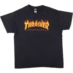 古着 スラッシャー THRASHER ファイヤーパターン サーフ スケートTシャツ メンズL相当/eaa529231のサムネイル