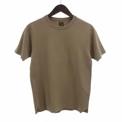 バトナー/BATONER コットン 半袖 クルーネック Tシャツ ブラウン  サイズ レディース1のサムネイル