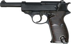 絶版品 クラウン 7mmつづみ弾 ルガー P.08 4インチ 組立キット 完成品