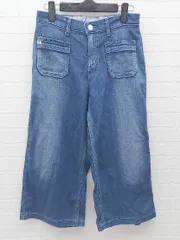 ◇ EDWIN SOMETHING エドウイン サムシング ジーンズ デニム パンツ XS インディゴ *  【1002799348652】