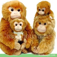 【SALE 5％OFF】日本猿 ぬいぐるみ サル 動物園 キュート販売 CUTE ニホンザル 4サイズセット