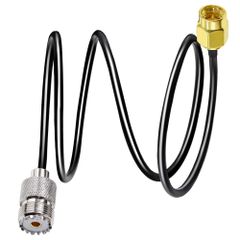 新品 SMA UHF 延長 ケーブル RG58 3.3ft（1M）TUOLNK SMA オス SO239 メス WiFi アンテナピグテール ケーブル PL-259 CB無線 アマチュア 無線 用 RF 同軸 アセンブリ ケーブル