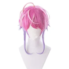 【特価商品】CEXIN(セシン) ウィッグ かつら 文化祭 ハロウイーン 仮装 小顔 cosplay wig 耐熱 変装用 仮装 コスチューム 飴村 乱数 お祭り ネット付