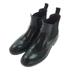 ZUCCa ズッカ ブーツ ウイングチップ レインシューズ サイドゴアブーツ ブラック系 M【中古】のサムネイル