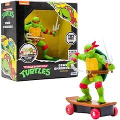 ☆US直輸入☆【 ティーンエイジ ミュータント ニンジャ タートルズ 】 Turtles Sewer Shredders Pull Back Vehicles / 5インチ タートルズ スケートプルバックトイ / ラファエロ〚アメリカン雑貨 アメトイ〛