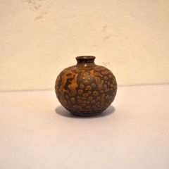一輪挿し　茶花　高取焼 お 手頃 価格ホビー・楽器・アート - 一輪挿し 茶花 高取焼