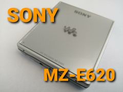 【※本体のみ】ソニー　MDウォークマン　MZ-E620　シルバー