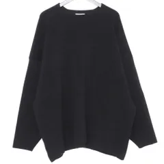 FEAR OF GOD Black Dropped Shoulder Sweater Lサイズ ブラック 241782M201002のサムネイル