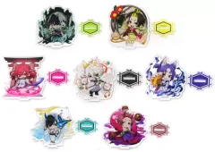 【中古】アクリルスタンド・アクリルパネル 全7種セット 「ブルーロック×CHARACHA＜妖怪＞ in FavoteriA トレーディングアクリルスタンド」