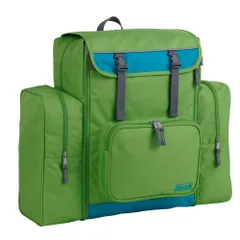 林間学校 リュック コールマン グリーン 大容量50L トレックパック ナップサック付き サブリュック