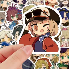 SDキャラクター リバース1999 可愛いアニマルステッカー 100枚セット