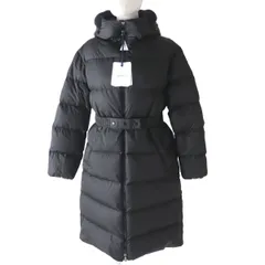 未使用品◎正規品 22AW モンクレール CHALAIN シャラン ベルト・フード付き ダウンコート ブラック 定182600円 14anni（レディースS〜M）　m12-st30207-858のサムネイル