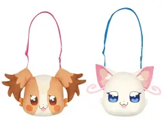 【中古】バッグ 全2種セット 肩掛けぬいぐるみバッグ～犬飼こむぎ＆猫屋敷ユキ～ 「わんだふるぷりきゅあ!」
