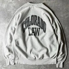 90s USA製 Lee 両面 カレッジ プリント RWタイプ スウェット トレーナー XL / 90年代 アメリカ製 オールド リバース