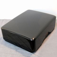 新品・未使用】能作 輪島塗 6.5寸 黒内朱 二段重 - メルカリ