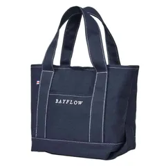 ベイフロー BAYFLOW 収納5ポケット LOGO TOTE BAG ネイビー 底板付き 5部屋 便利 収納バッグ インテリアバッグ 大容量のサムネイル
