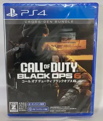 △M007-32-　PS4　ソフト　コール オブ デューティ ブラックオプス 6　未開封