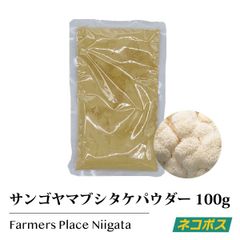 サンゴヤマブシタケパウダー 100g 長野県産 出汁 粉末 粉 栄養