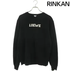 即日発送　LOEWE ブラック クルーネック トレーナー M 即日発送 LOEWE ブラック クルーネック トレーナー M 楽天市場