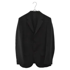 Alexander McQueen (アレキサンダーマックイーン) 2B ウール ブレザー テーラードジャケット ブラック 145158 QK568のサムネイル