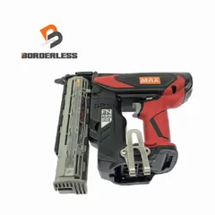 ☆中古品☆MAX マックス 35mm 充電式フィニッシュネイラ TJ-35FN3 本体のみ コードレス バッテリー式 仕上釘打機 仕上釘打ち機 110998のサムネイル