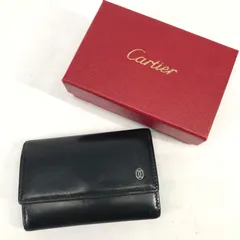 ✨️極美品✨️ Cartier カルティエ キーケース ブラック 黒色 レザー ロゴ 楽天市場】カルティエ キーケース ブラック（ONYX） サントス