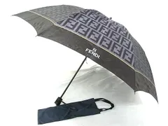 【なな】希少品　FENDI折りたたみ傘　黒 2025年最新】フェンディ傘黒の人気アイテム - メルカリ