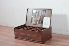 ★事前問合せ必須★ タイドロア 中古 未使用 展示品 新古品 インテリアデザイナー 土屋晃一 ネクタイケース ネクタイ箪笥 ネクタイ入れ 小物入れ 小物収納 卓上収納 リペア+発送まで3週間前後 R-081850