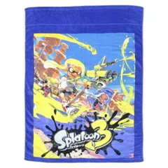 スプラトゥーン3 お昼寝ケット キッズタオルケット ペイントバトル キャラクター