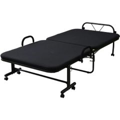 リクライニング折りたたみベッド シングルサイズYFB-1(R)S(BK/MBK)