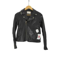 ビューティフルピープル beautiful people 別注 シープスキン ダブルライダースジャケット  レディース  150