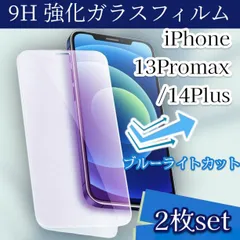 IP13ProMax/14Plus 保護フィルム 強化ガラス 2枚セットB