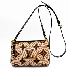 ルイ ヴィトン LOUIS VUITTON  斜め掛けショルダーバッグ LVクラフティ ポシェット ドゥーブル ジップ M69488