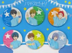 Free! 岩鳶中学水泳部 記録会お疲れ様パーティー 缶バッジ 6種 - メルカリ