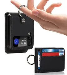 Pelanty For Galaxy Z Flip3 5G ケース縄掛け リング SC-54B SCG12 背面カバー 肩掛け首かけ斜めがけ ショルダー ストラップ付き 牛革製品 本革レザー Zflip3 sc54b 携帯カバー 財布型カー